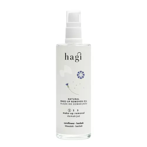 Hagi - Natural Make-Up Remover Oil - Természetes Sminkeltávolítólaj - 100ml